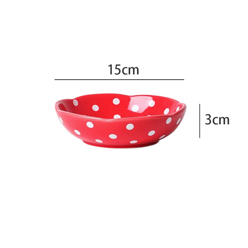 Mushroom Design Cat Bowl, Raised Cat Food Bowl Water Dish With Anti-Overturning Stand For Neck Protection And Easy Feeding