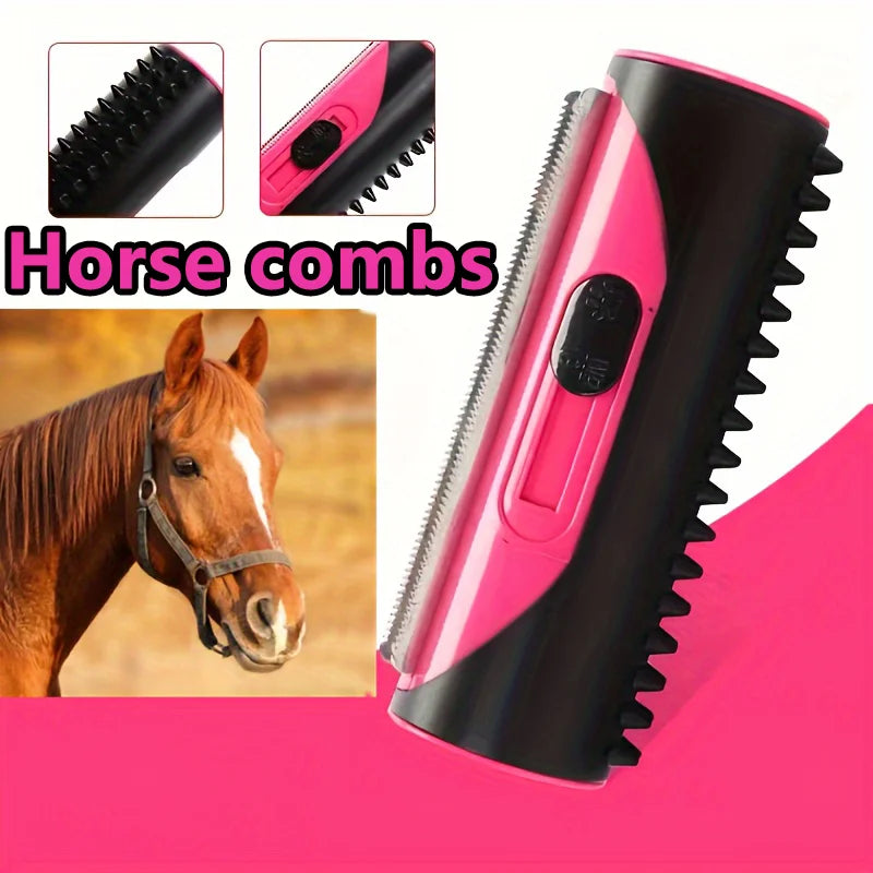 Horse Hair Removal Machine Hair Brush, Sofa Carpet Cleaner, Pet Hair Brush Horse Hair Roller Comb,Cat Hair Brush Cleaning Brush