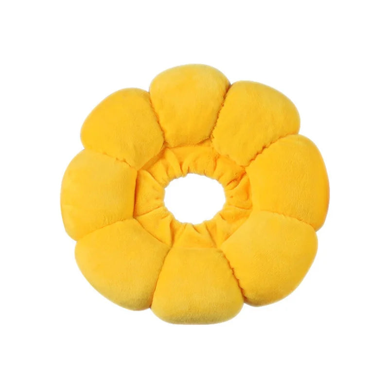 Sunflower Elizabeth Circle Pet Collar Cat Anti-Shedding, Neutering Anti-Licking Head Cover